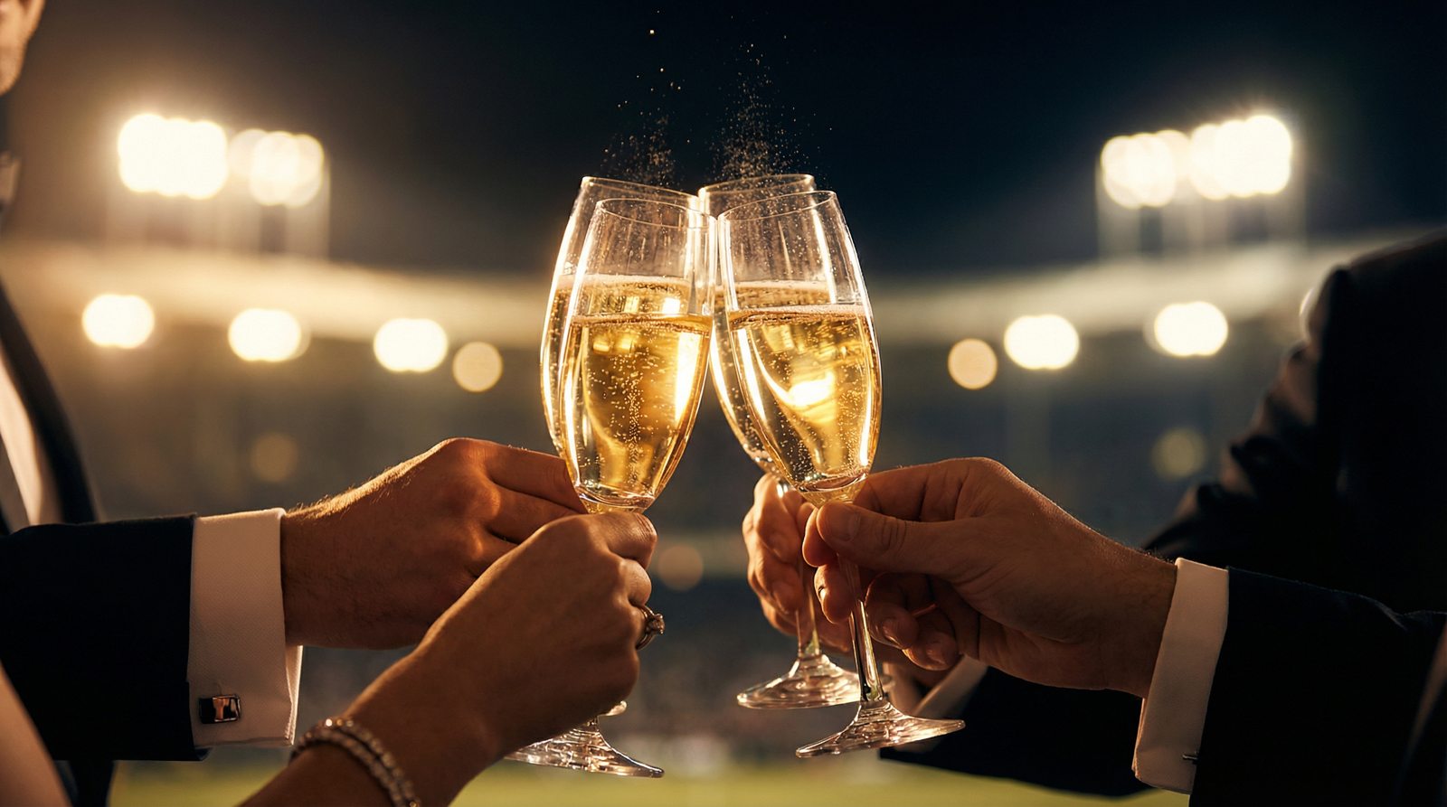 AI生成イメージ:乾杯